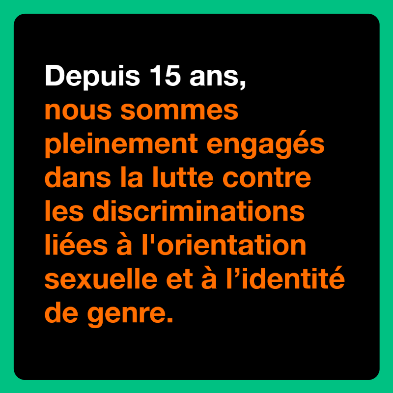 OrangeRSE's tweet photo. #LeBonSens ➡️ Aujourd'hui, c'est la #JournéeMondiale #LGBTQ+, l'occasion de découvrir le guide @Orange et de rejoindre l’association @Mobilisnoo 👉 https://t.co/StduZKcq3O 🏳️‍🌈 #IDAHOT2022