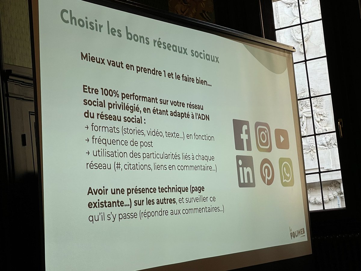 camillejourdain's tweet photo. Définissez ensuite votre positionnement et choisissez les bons réseaux sociaux.
Essayez de comprendre les spécificités de chaque plateforme et apprenez à maîtriser leurs fonctionnalités.
Attention : votre stratégie doit être différente selon le réseau.
#Foliweb #PopTheWork #CM https://t.co/jKoiXyV5aH