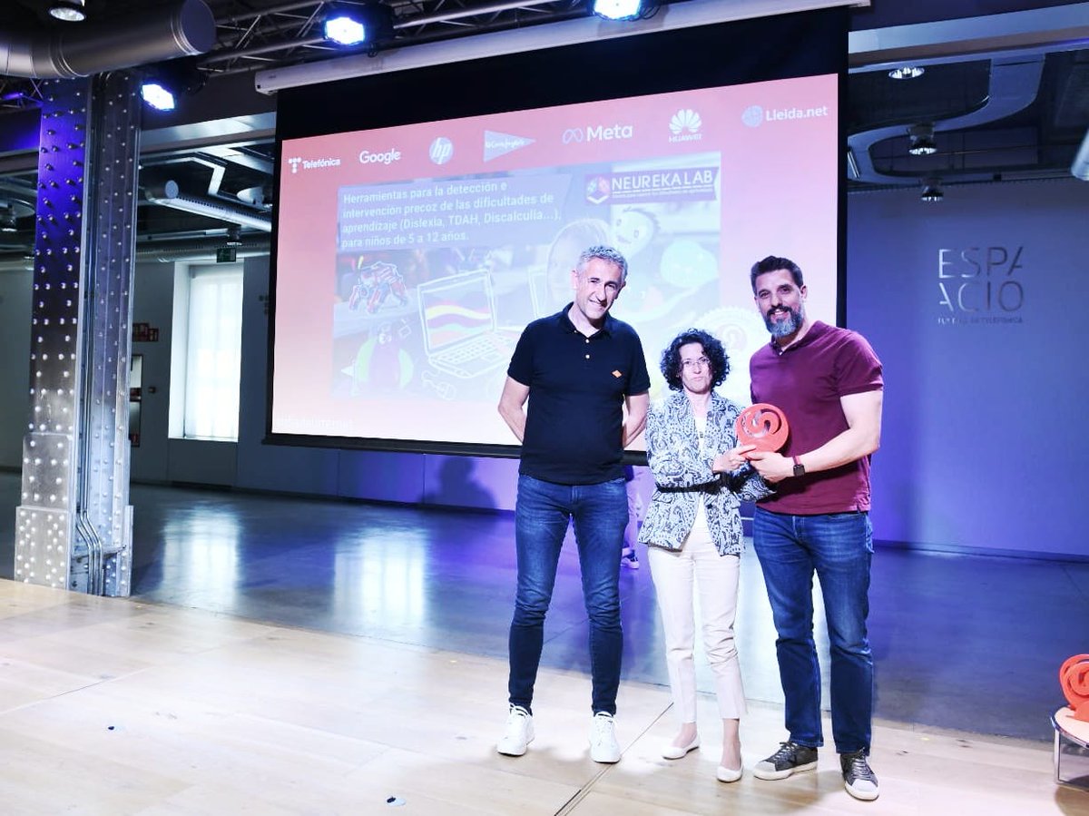 🏆#PremiosdeInternet 2022

🥇Ganador Emprendimiento e Investigación - Innovación Social: 
Neurekalab <a href="/neurekalab_es/">NeurekaLAB</a>

➡️Gala Completa: youtu.be/VaOjUI2ONGQ
#diadeinternet #ddi2022
#díadeinternet