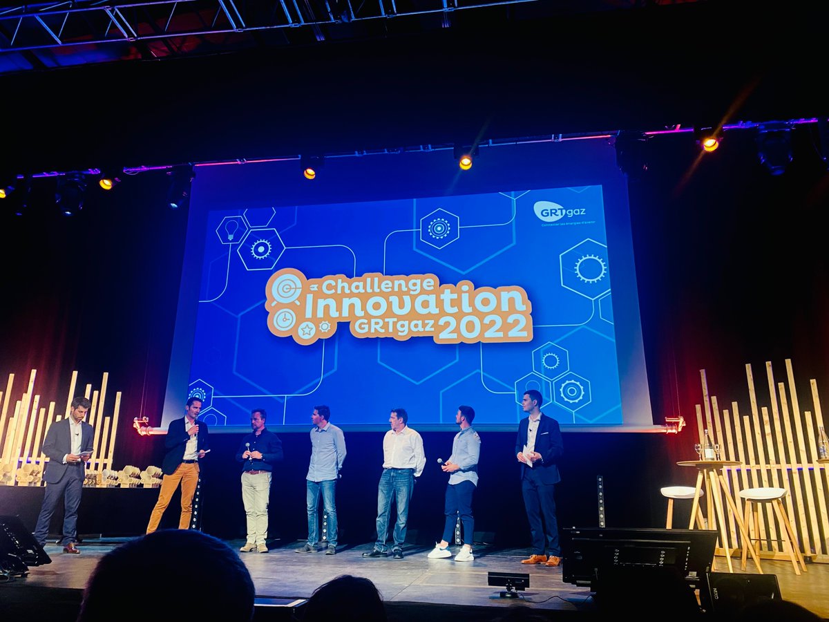 natrangroupe's tweet photo. ✨Les lauréats du #challengeinnovation de 
@GRTgaz
 2022 sont:

👉Arya
👉Detox ton Réseau
👉Globalcor
👉Made simple
👉A l’ancienne
👉Bio CH4
👉Reseau PC École
👉Hi Spray PiG

👏Félicitations à tous pour votre travail et votre investissement ! #Fiertégazière #Innovation https://t.co/9nKFsDZDtT