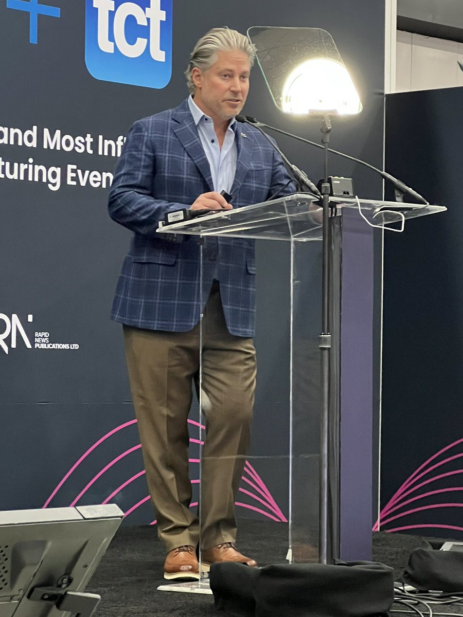 JayMorris_MD's tweet photo. Point of care manufacturing is highlighted throughout @RAPID_Event @SME_MFG #rapid2022  in #Detroit . Allowing democratization of manufacturing in the hospital w/ #3Dprinting is #Industry 4.0. Better care though manufacturing. @bethannripley @Wake_Imaging @JustinRyan3D @biomdlr https://t.co/GBda8vKAgz