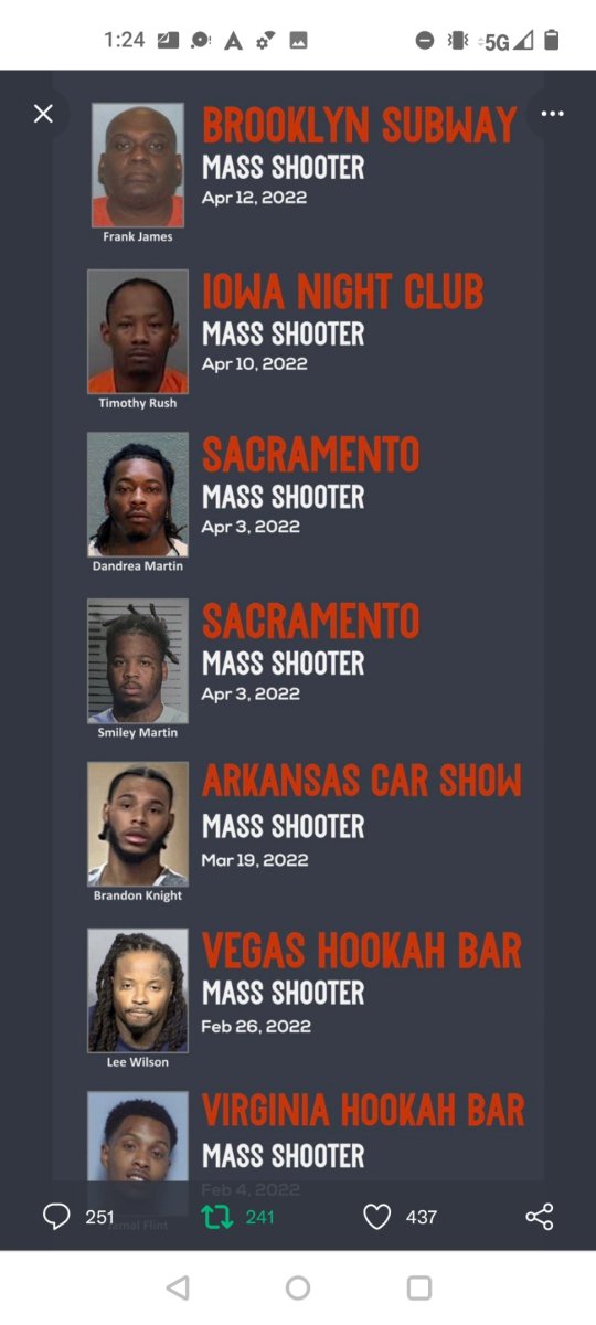 Elizabe65645355's tweet photo. @MandyHeather2 @nytimes Take a look at the tyranny your government is imposing because you foolishly allowed yourselves to be disarmed.  Are you even aware of these mass shooters? https://t.co/RAwP8K8FrJ