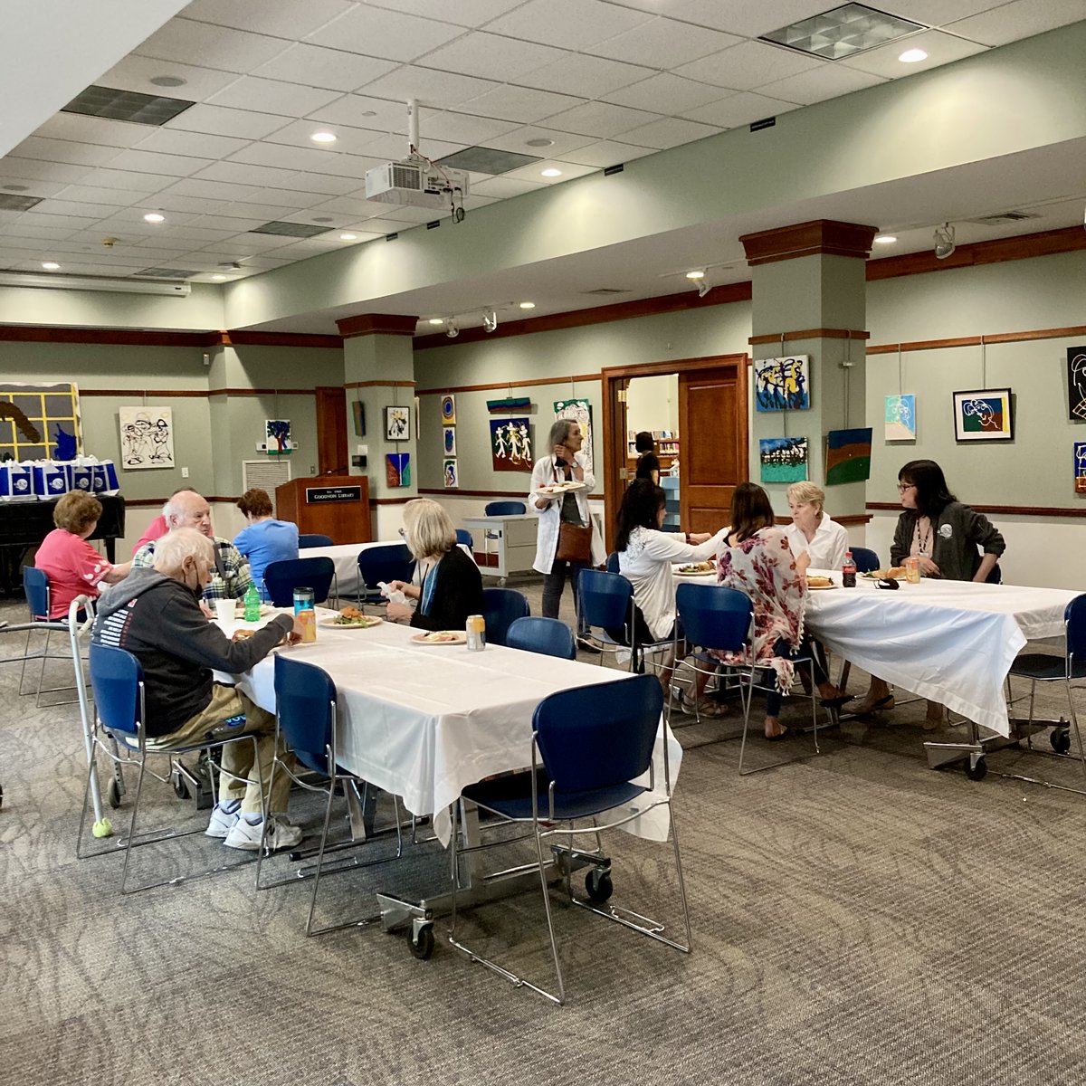 Today is our annual volunteer luncheon celebrating our hardworking and dedicated volunteers. Thank you to everyone who has donated their time to Goodnow over the years, we couldn't do it without you!