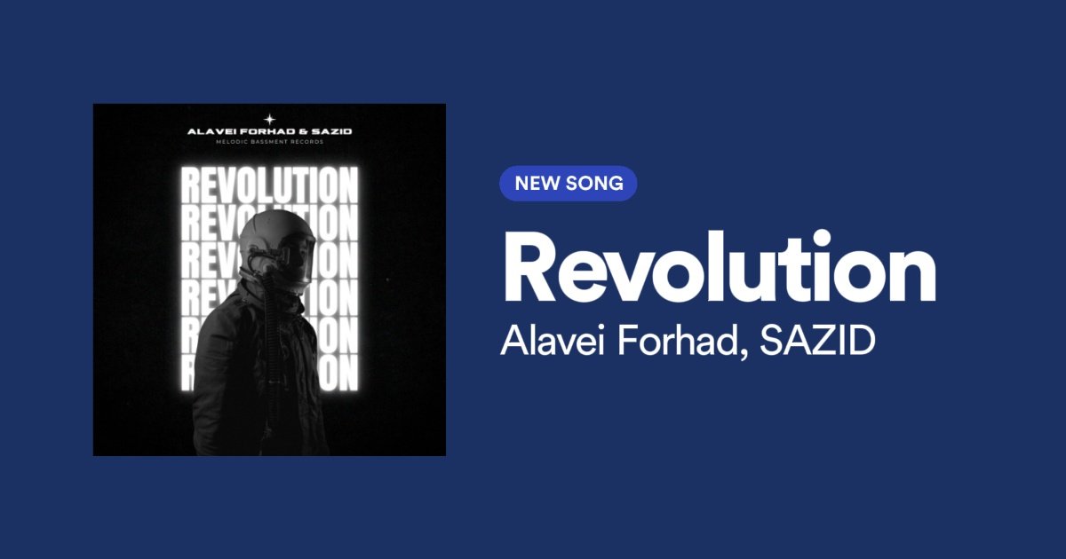 Revolution w/ Alavei Forhad is OUT NOW!!

Stream it on Spotify ⤵️
spoti.fi/3liixrm

Stream on other platforms ⤵️
hypeddit.com/melodicbassmen…