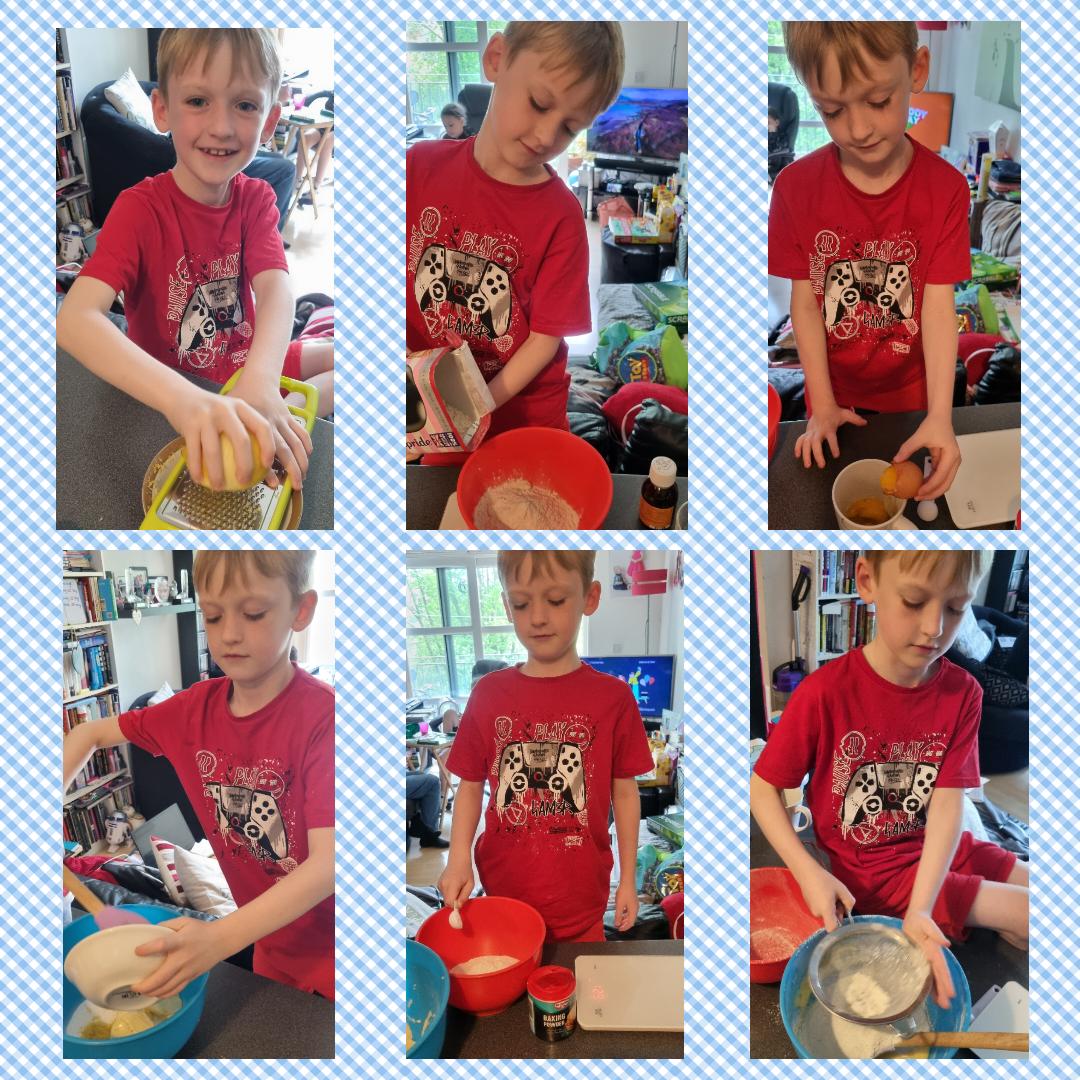 DJM0610's tweet photo. On Sunday Blake made Lemon Drizzle Cake to bring in for his teachers, when at the Library with school the librarian explained about different books, she said anyone who took home a recipe book had to make something to bring in to school.
@Inspire_Ashton
@MrsPooleY2 @MsMcDermottTA https://t.co/khCX9n5zFj