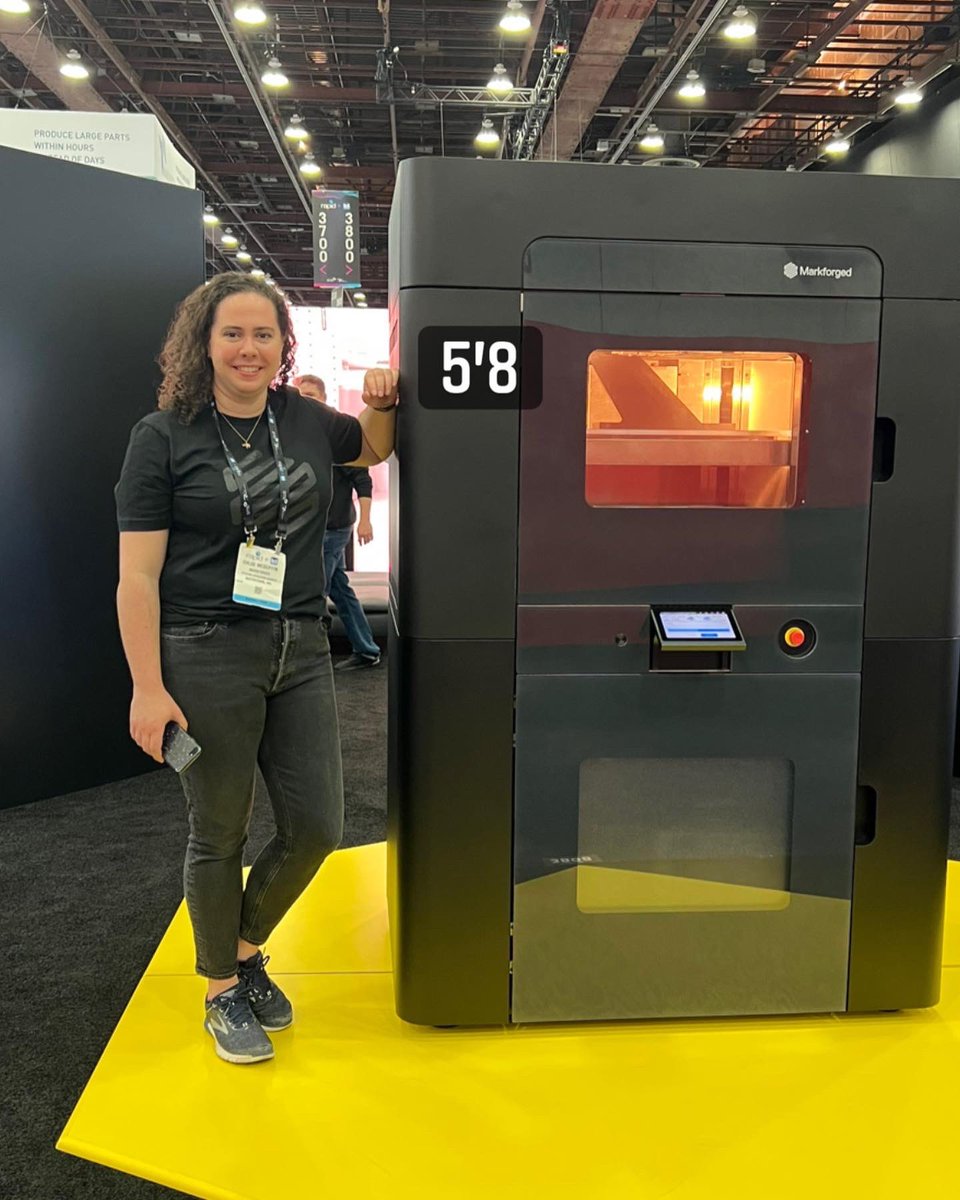 Markforged's tweet photo. Just how big is the FX20?
If you’re at #rapidevent, stop by booth 3808 to find out 😎
@rapid_event
#3dprinting #3dprint #3dprinter #3dprinters #engineering #engineer #machinging #machinist #cnc https://t.co/sikWBP56cv
