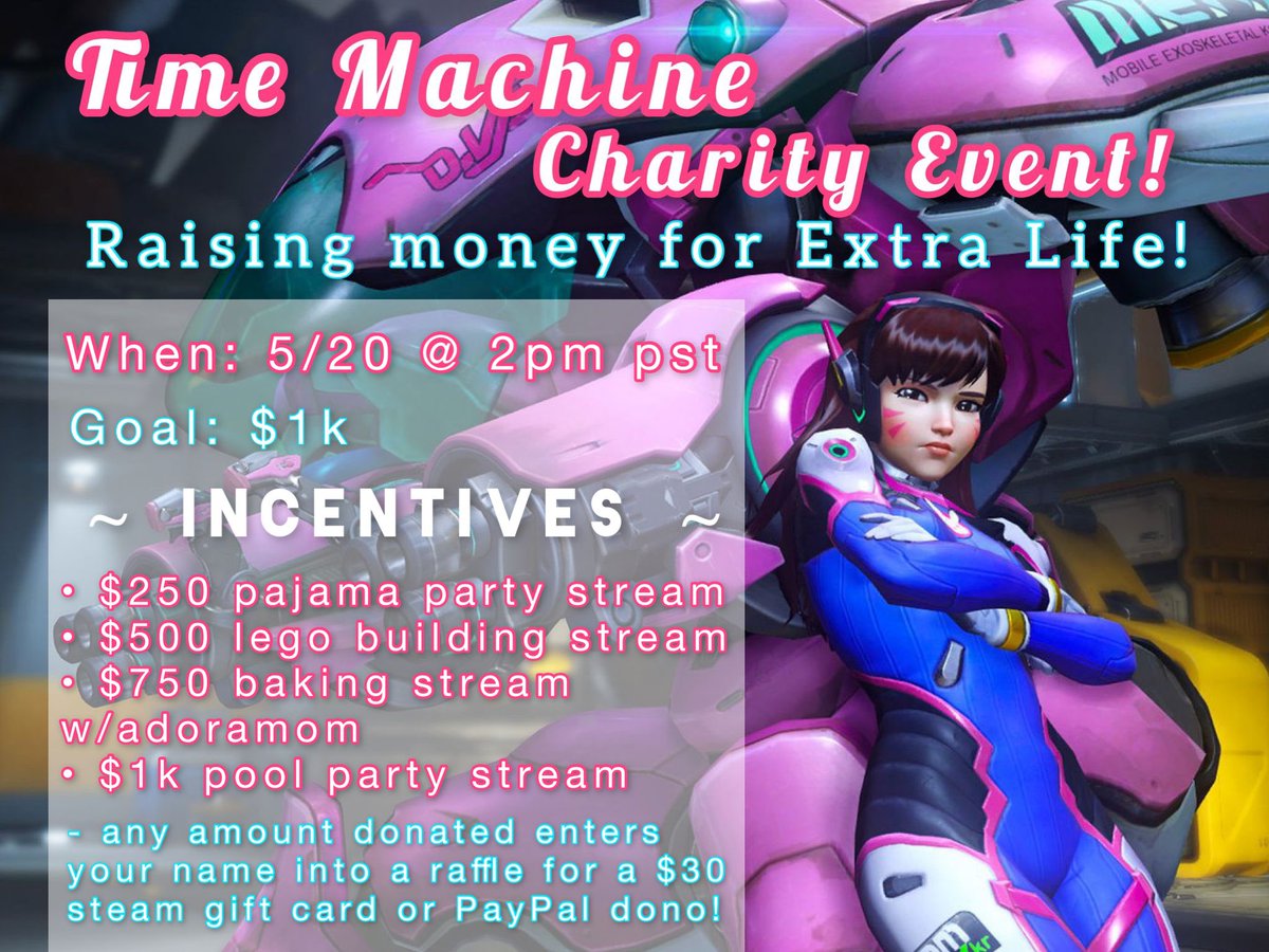 adorabrii's tweet image. 🌟 Super excited to kick this off on Friday! It's going to be an amazing event fundraising for a beautiful cause 💖

Check out all of my incentives below! I may or may not also be working on a cosplay to wear too 👀