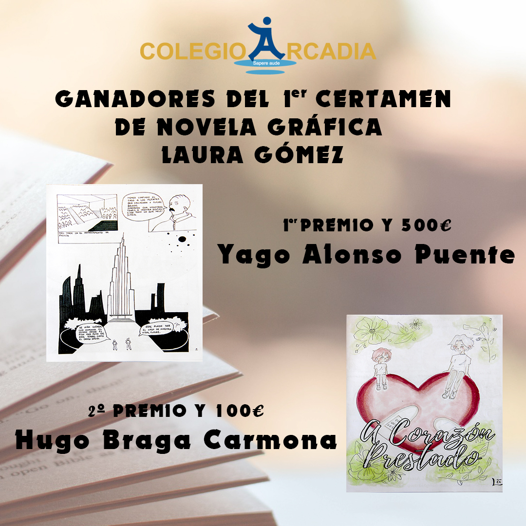 Entrega de premios en el Salón de Actos, lunes 23 de mayo, a las 17:15 horas.
¡OS ESPERAMOS! 
#colegioarcadia #icertamenlauragómez