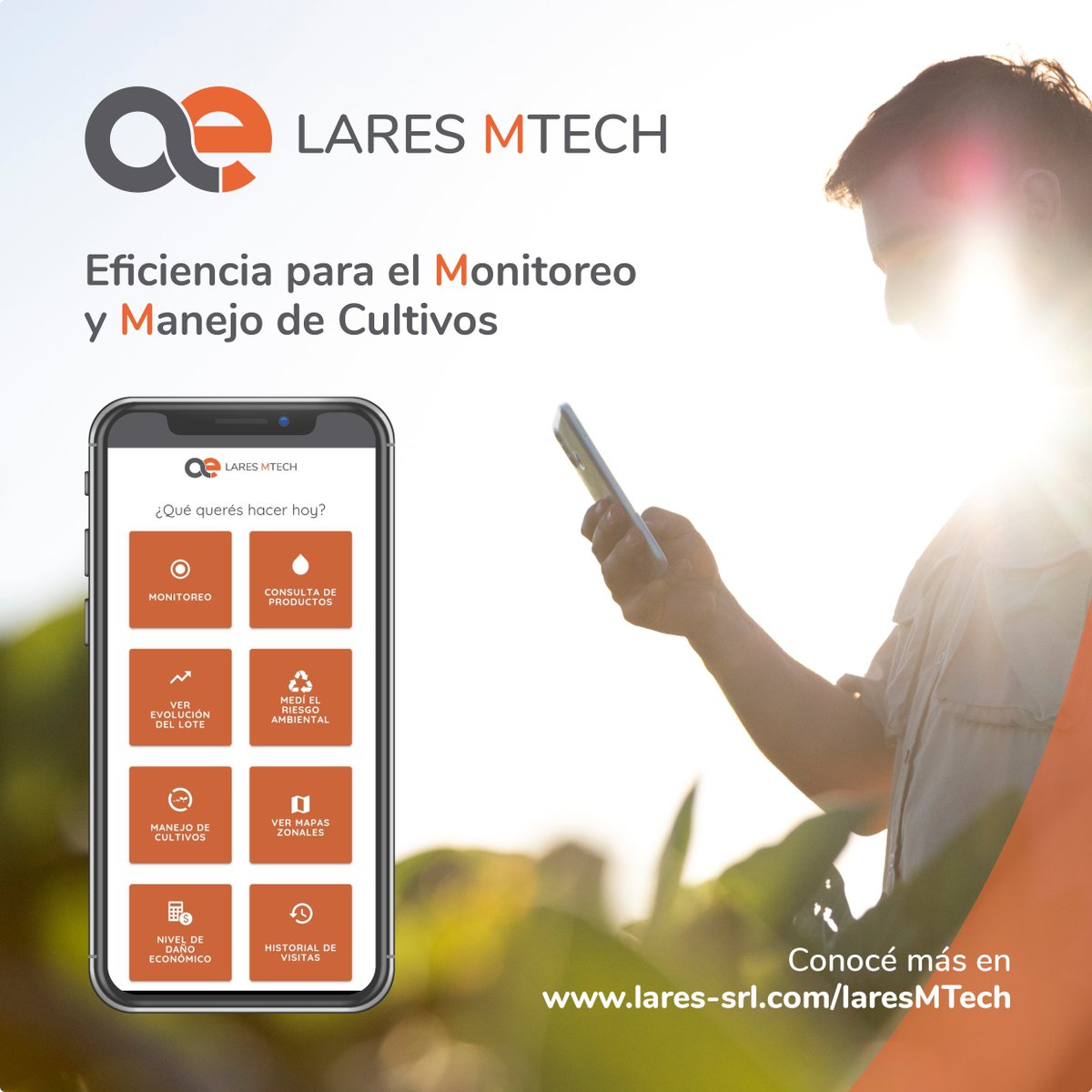 LaresSRL1's tweet photo. Los invitamos a conocer más sobre las distintas funciones y módulos destacados de nuestro sistema.
👉👉👉👉👉 https://t.co/PELYROyIzO
#LaresMTech 💯📊✅ Eficiencia para el Monitoreo y Manejo Integrado de Cultivos. https://t.co/EQ4AJMaC70