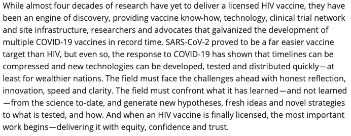 HIVpxresearch's tweet photo. Just in time for #HVAD2022 -- "#HIV #Vaccines in 2022: Where to from here?" just published in @jiasociety from our ED Mitchell Warren and @StaceyHannah77 with @robin_shattock @ntandoy and @IAVI's Kundai Chinyenze https://t.co/b3CDDehti0 https://t.co/dAaOrvXGNl