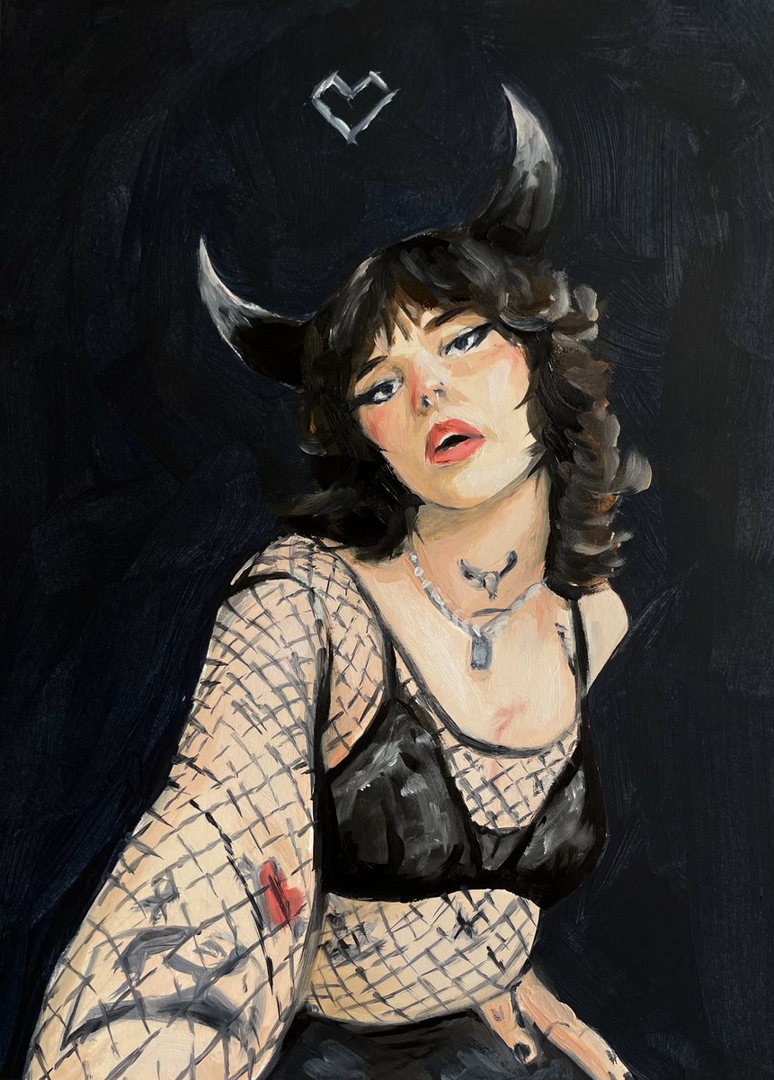 「self portrait 」|lucilleのイラスト