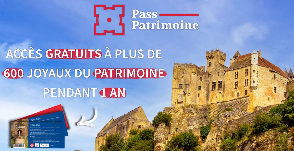 🕍 DÉCOUVERTE / Avec <a href="/patrivia_fr/">Patrivia</a>, accédez pendant 1 an aux plus beaux châteaux, musées, sites historiques de France et de Belgique. Plus de 600 lieux à explorer avec le Pass Patrimoine ! Parc ici 👉bit.ly/3sIgqBf