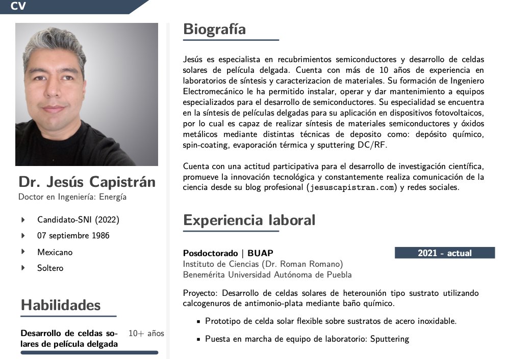 capis's tweet photo. Listo para la contienda !! Especialista en desarrollo de semiconductores de película delgada y celdas solares con materiales emergentes (calcogenuros de antimonio).
#postdoc #conacyt #BUAP #UNAM #ierunam #thinfilm #solarcells https://t.co/4R4Ij4Qt3u
