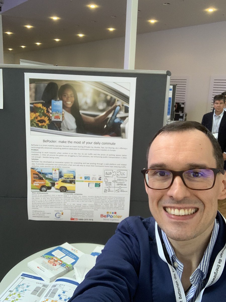 Bepooler's tweet photo. #EnergyStartupDay today in xplor Startup Village / powered by @Powertage
#BePooler (focused on #travelsharing Private Car, Shuttle, Taxi, Car Sharing, etc.) 🚗🧍♂️🧍♀️🅿️ together with the #Swiss (and even #European!) energy startup community live in-person!
#energy #mobility #event https://t.co/6nlhmc9mtb