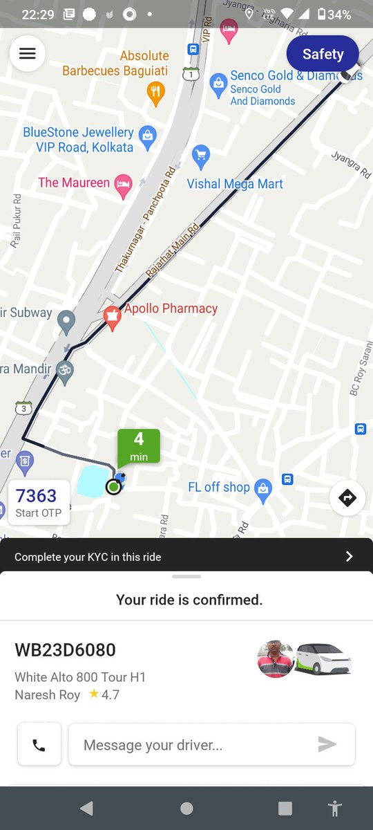 Amrit40's tweet photo. @ola_supports this car cancle d ride after knowing the destination.... destination was only 9 km away from me....is not it punishable offence.....why u not charge penalty for cancellation.... #worstservice
#imposepenalty https://t.co/nvc3XP6ZFh