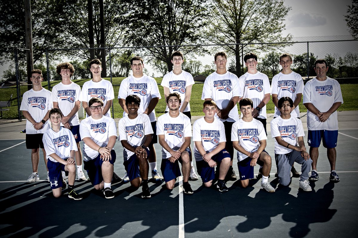 SWHS_Tennis's tweet photo. The SW🎾 guys are ready for the 12th Region Tourney in Danville!
#FeartheSpear #GetitinGear @12thSports @ScPodcast12th @L_C_Sports @vaughtsviews @CJsportseditor https://t.co/omnsQVyDHh