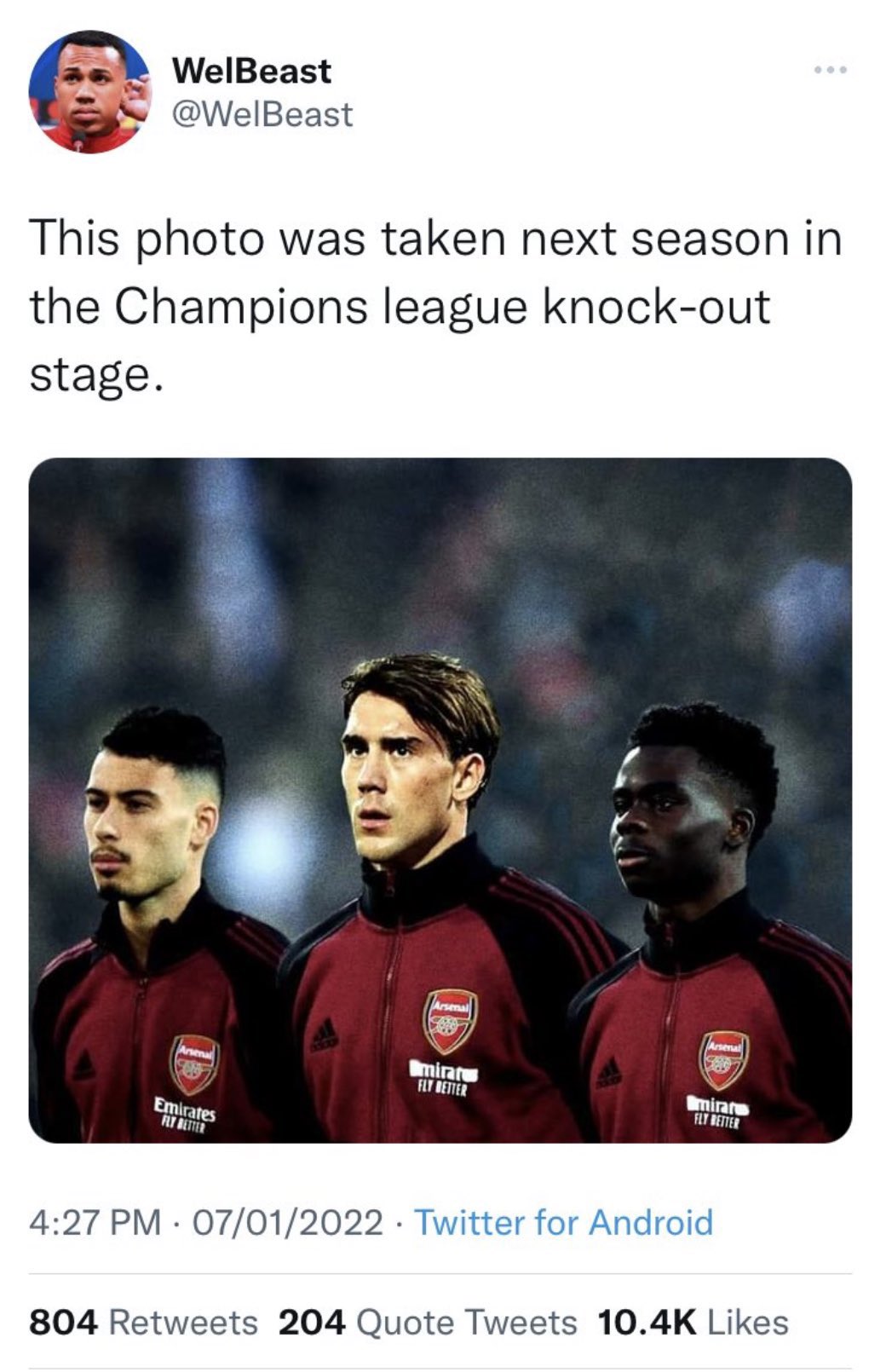 football images that precede unfortunate events on Twitter "https//t