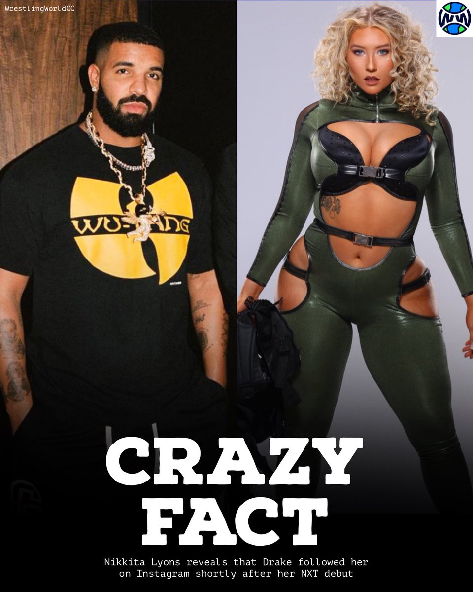 Fun Fact: Drake followed Nikkita Lyons on Instagram shortly after her NXT Debut