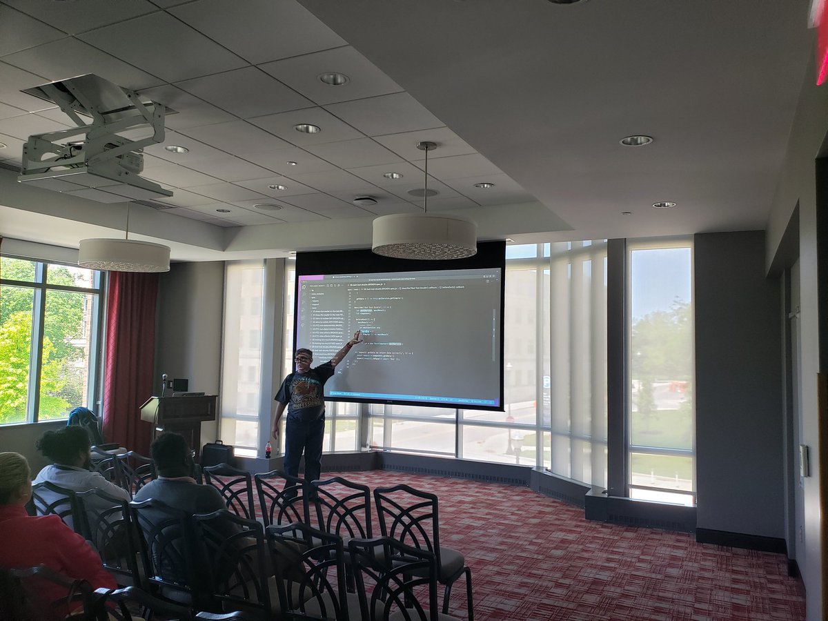 QAortheHighway's tweet photo. @rfornal speaking on What to Avoid When Writing Unit Tests. #qaoth https://t.co/6sL2QjFtky