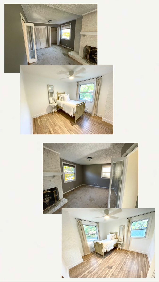 A few Before and Afters on my latest project 🤗