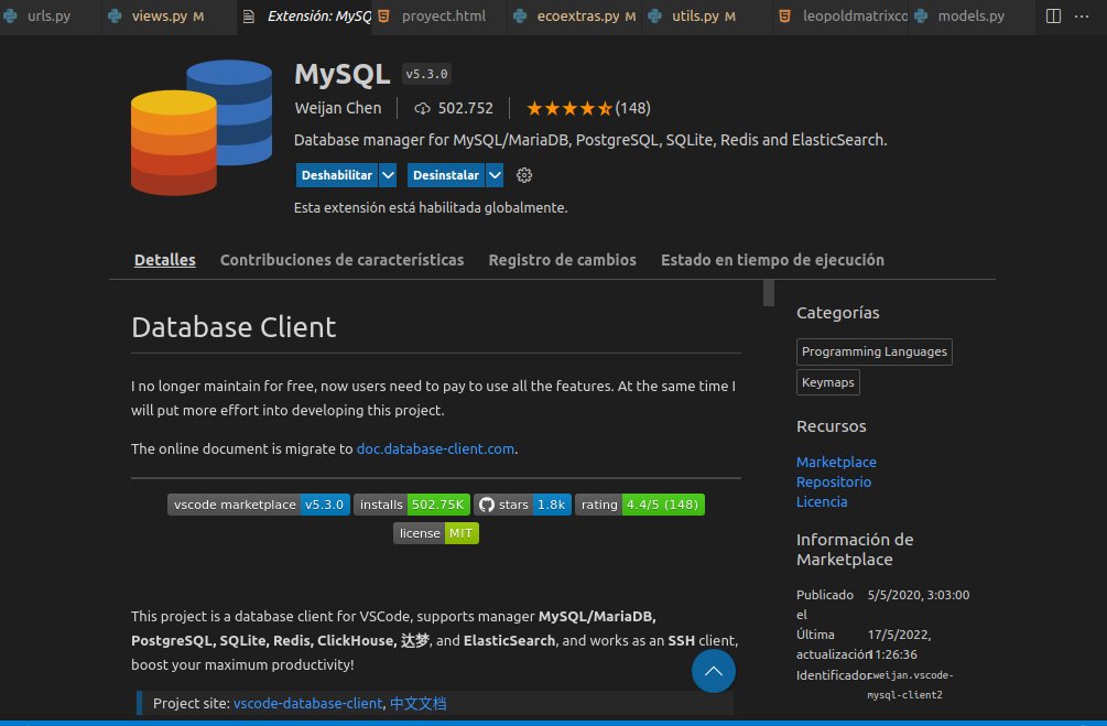 Hacklibre's tweet image. Buen plugin para VSCode para manejo de Base de datos, muy intuitivo y fácil de usar, con este no tendrás que salir de tu editor para poder hacer querys en base de datos. marketplace.visualstudio.com/items?itemName…