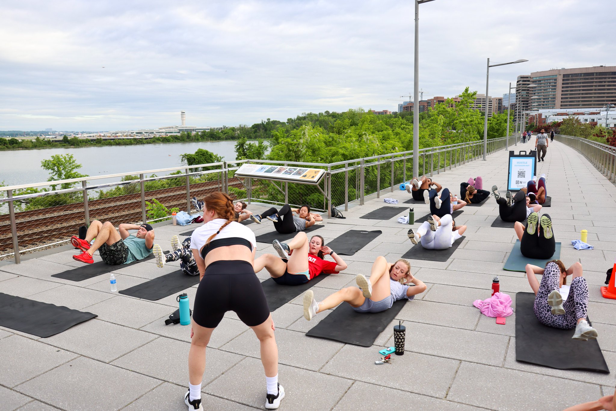 NationalLanding on X: Will we see you tomorrow at 6 PM for HIIT Outdoors  with @hustle_dc? Register: t.coXY8Tul7e1N Long Bridge Park  Esplanade - Up the stairs from the first parking lot on the right off of  Long Bridge Drive #NaLaFit ...