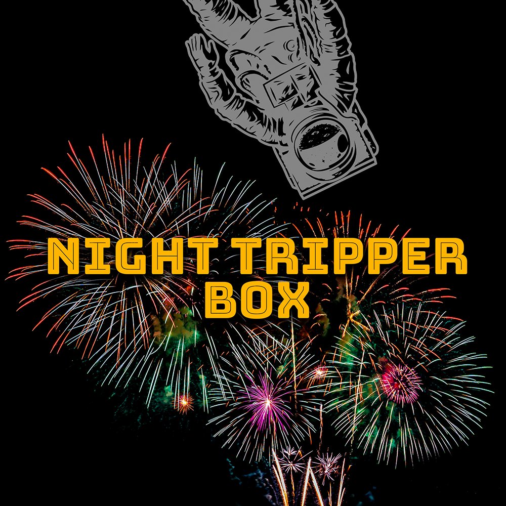 AirMagicFX's tweet photo. Night Tripper is our power-packed budget box. You get Eruptor, Royal Galaxy, Cyclone and 1x 8-pack 14" sparklers. Super value!

#airmagicfx #fireworks #toronto #may24 #victoriaday https://t.co/BKOVIOCwOr