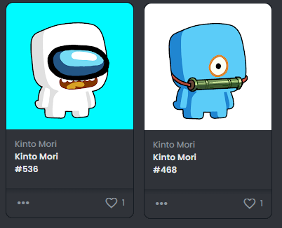 ry_xl_rs's tweet photo. Got that first 2 special traits from @KintoArt! 
Among Us and Bamboo Muzzle! LFG!
@dmg_space https://t.co/HEzRTLVrVC