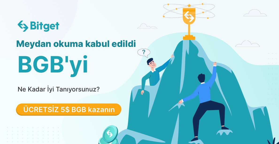 Beklediğinizi biliyoruz... "Meydan Okuma"nın 1. Serisi $𝗕𝗚𝗕 ile BAŞLADI! 

💪 Testi doğru cevaplayın, 5$ değerinde $BGB kazanın - bit.ly/3Mj9KkS

🤝 RT &amp; 3 arkadaş etiketleyin veya bir #kripto topluluğunda infografiği paylaşın

Hemen katılın 👉 bit.ly/3FRwmXm