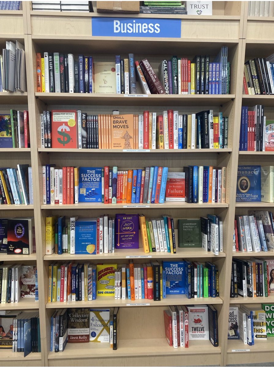 Three Reasons I Love Bookstores 🏬

1.  They open the door to a new world 🌎
2.  There is nothing like the smell of a new book 📚
3.  Getting lost inside fills my cup of pure joy ☕️

#smallbravemoves #bookstores #author #read #leadership #business  #keynotespeakers