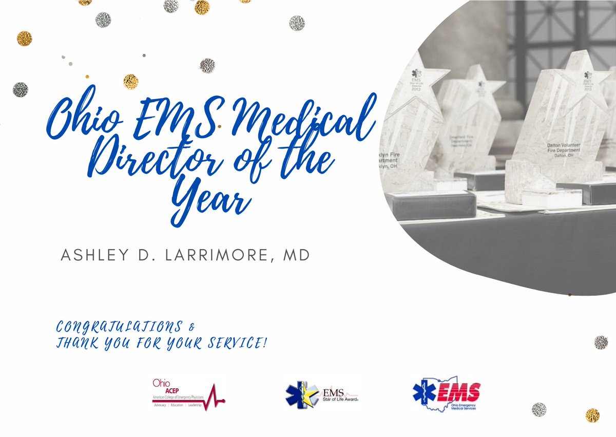 Ohio_EMS's tweet photo. The Division of EMS, the State Board of Emergency Medical, Fire, and Transportation Services, and the Ohio ACEP will join forces on May 18 to host the EMS Star of Life Awards ceremony after a two-year hiatus due to the COVID-19 pandemic. https://t.co/UByM9HA49H