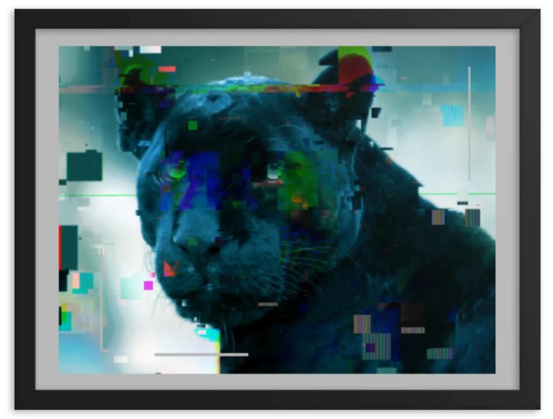 Panther In Blue Black Shades Pixelated Framed Poster
etsy.com/uk/listing/122…

#panther #panthers #BlackPanther #bigcat #wildcat #wildlife #art #artistontwitter #artfinder #bigcatswildlife #follo4folloback #leopard #blackleopard #indianleopard