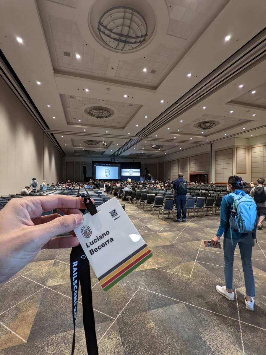 lubc32's tweet photo. Yayy! #RailsConf2022 https://t.co/aEIkzqT7HR