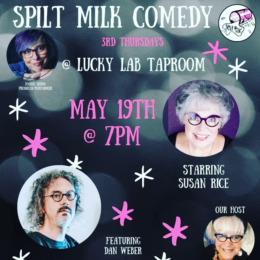 LIVETIRED's tweet photo. Susan Rice @ Lucky Lab Tap Room in NoPo this Thursday May 19th @7pm! - https://t.co/tefRlxnTFY https://t.co/w8mCVbgAY3