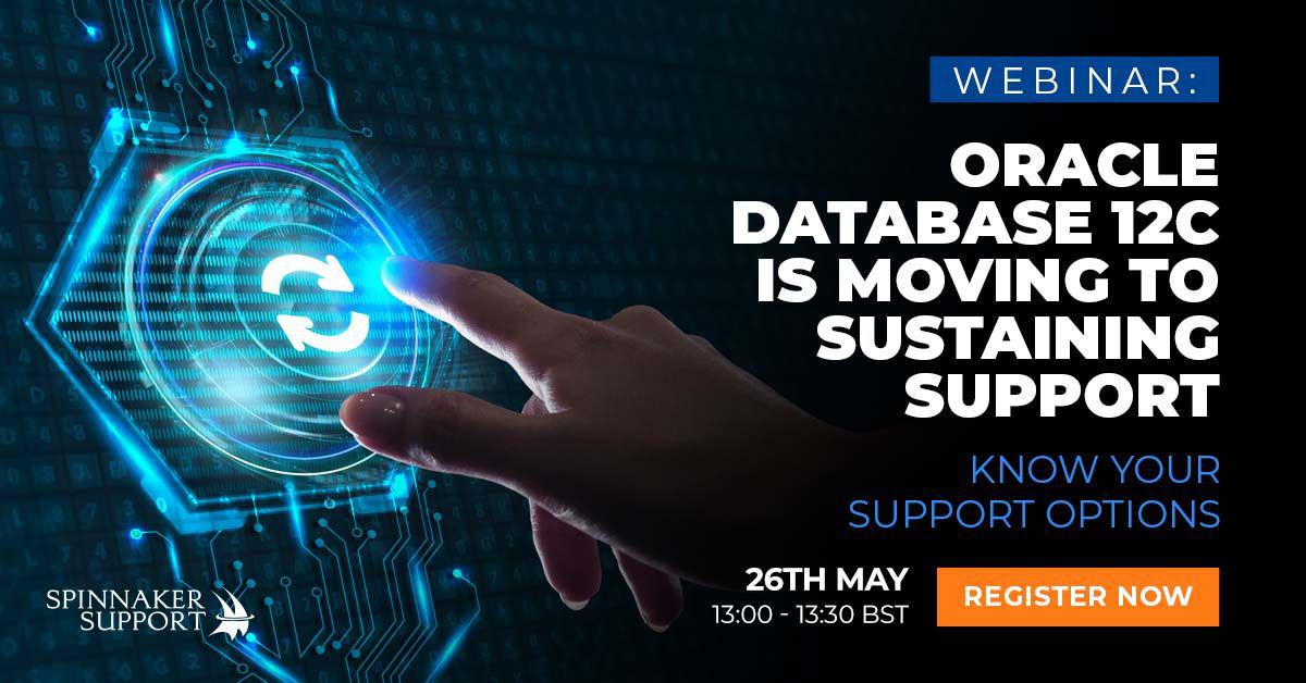 brianstanz's tweet photo. We’re back with another informative webinar to help you make the right #Oracle software support decision. Get all the facts before you decide. Register now #knowyoursupportoptions Thursday 26 May, 13.00 GMT https://t.co/Vf9KDVTahA https://t.co/Hf6sfDh4vh
