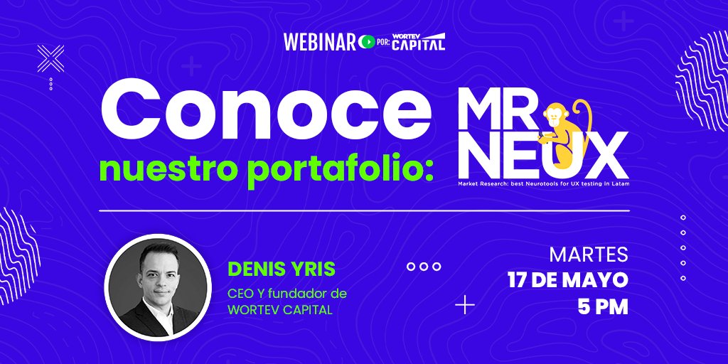 wortevcapital's tweet photo. ¡Última oportunidad! Conoce más sobre la #INVESTIGACION de mercados mediante #neurotools, no te pierdas nuestro #webinar.  
https://t.co/8HaoIHZe4a 💥 https://t.co/vXoaC1DSXe