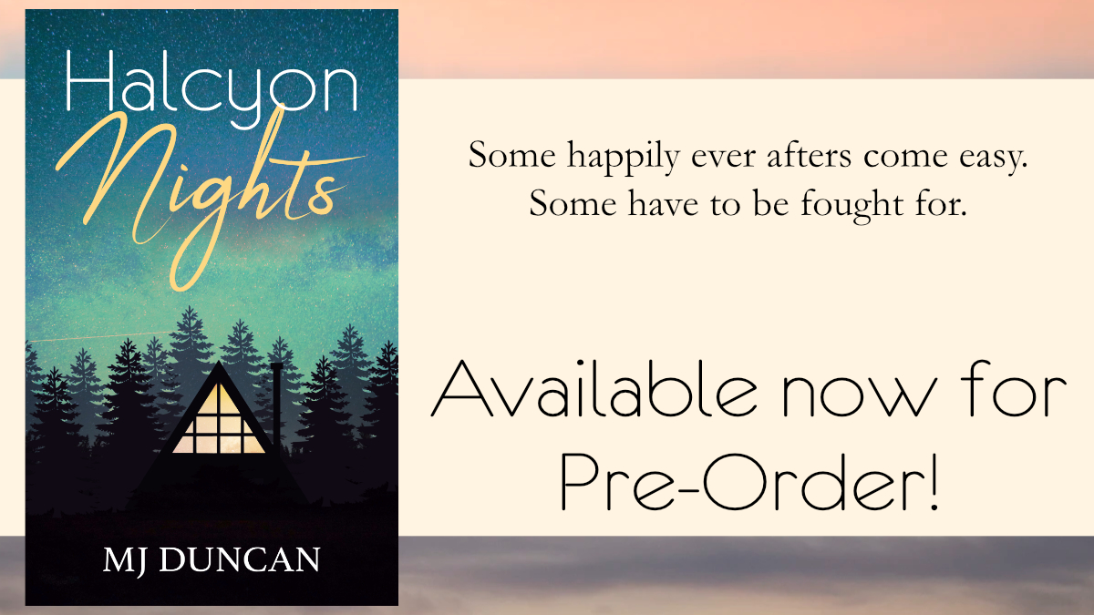 Halcyon Nights will be available for download on May 26th, but you can pre-order your copy now!!! 👉👉 getbook.at/HalcyonNights  #lesfic #lesbianromance #sapphicromance #wlwromance
