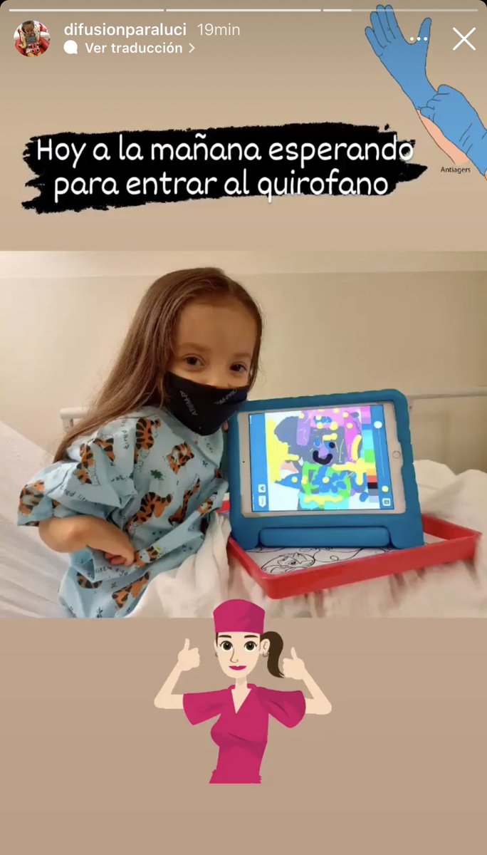 Todo el equipo le deseamos muchas fuerzas y éxitos!!! Vamos Lu!!! <a href="/AyudemosaLucia/">ayudemosaLucia</a>