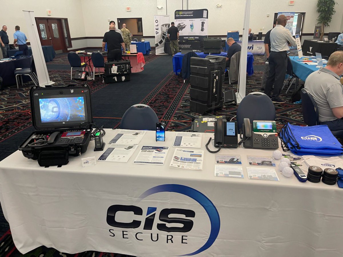 CISSecure's tweet photo. Stop by and visit Paul Brennan and CIS Secure at the Scott AFB Tech Expo. Experience the full range of CIS’ innovation, integration and support.  #CISSecure #WhereverWhenever https://t.co/cc1v6CFaEZ