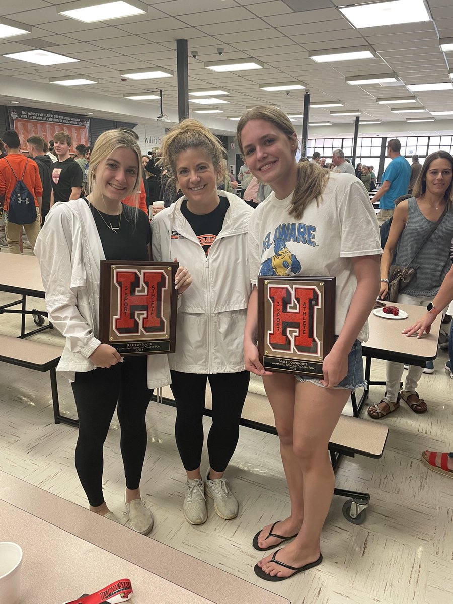 Being a 12 sport athlete is going to practices or games every day for 4 years. It’s dedicating yourself to 3 different teams, coaches, &amp; teammates. Kate Hager &amp; Sally Bornhorst did just that with class, pride, and talent. Congrats on this amazing accomplishment! <a href="/Matuszewski214/">Coach Matuszewski</a>