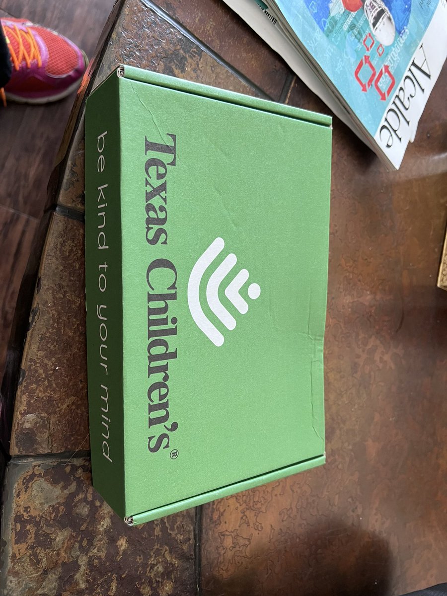 Thank you <a href="/TexasChildrens/">Texas Children's</a> for the thoughtful box of goodies and resources in recognition of #MentalHealthAwarenessMonth #oneamazingteam