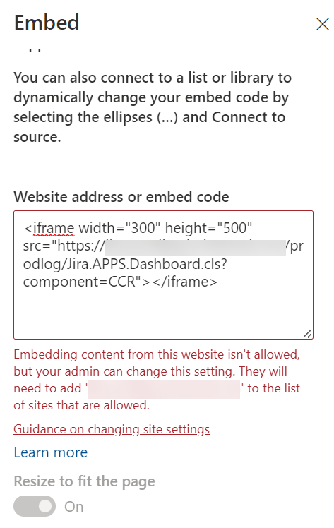 sympmarc's tweet photo. Blog Post: Adding an Embed Web Part in a Modern SharePoint Online Page https://t.co/UQtnH2Bqvr https://t.co/shuXmv1C6b
