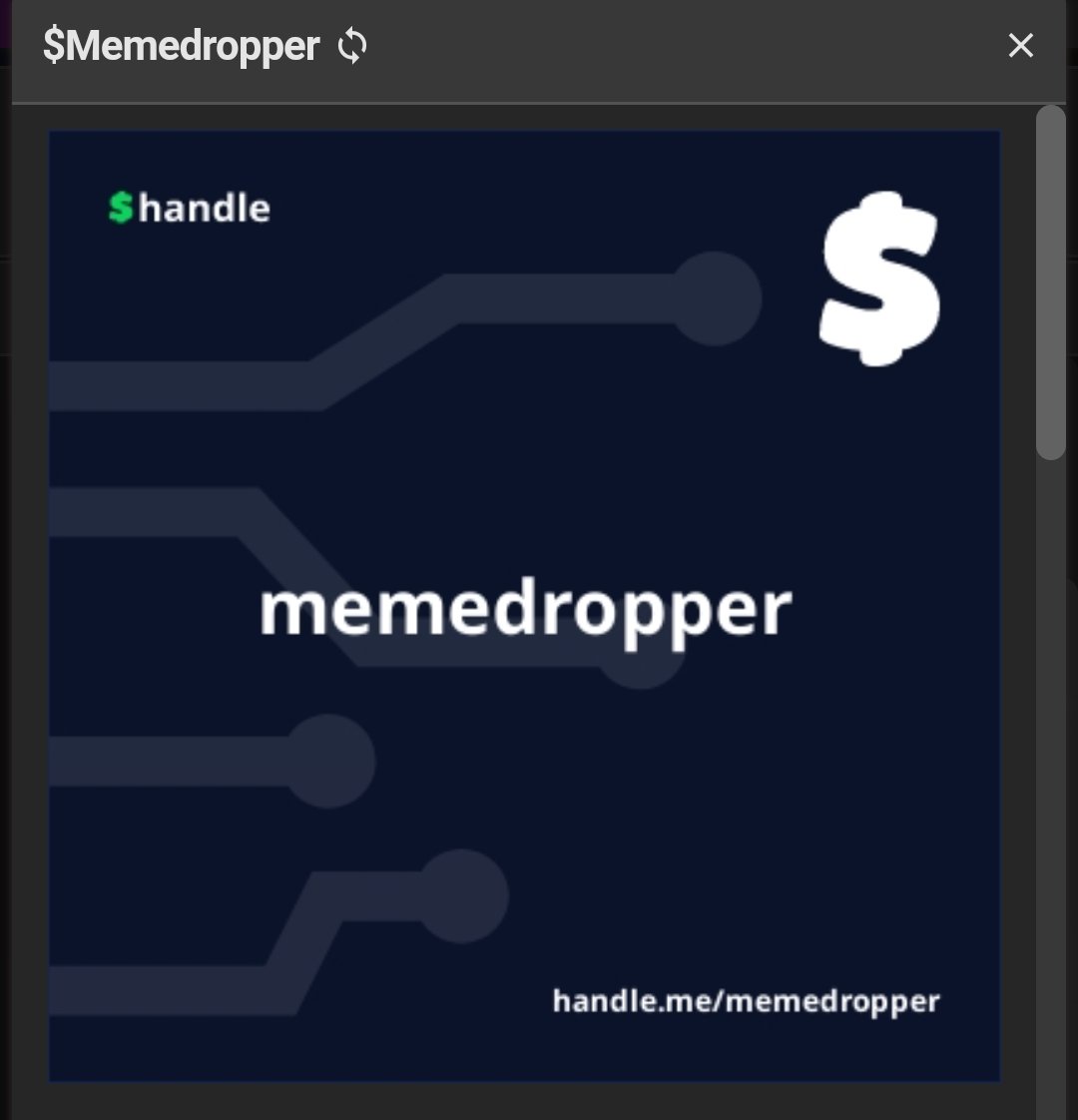 goatmod's tweet photo. Mom look im a memedropper now shout out to the homie @dussincook for building a fun giveaway communityπ₯ @handledrops
#Cardanocommunity #handledrops #Web3 https://t.co/PQOppXib0O