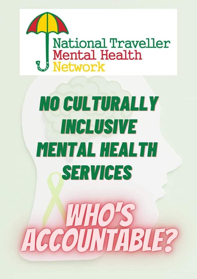 No Culturally Inclusive Mental Health Services while 11% of all our deaths are by suicide. We need feet on the street with us May 31st 12 noon outside our Dáil. Please, follow and RT. Together we can save lives.