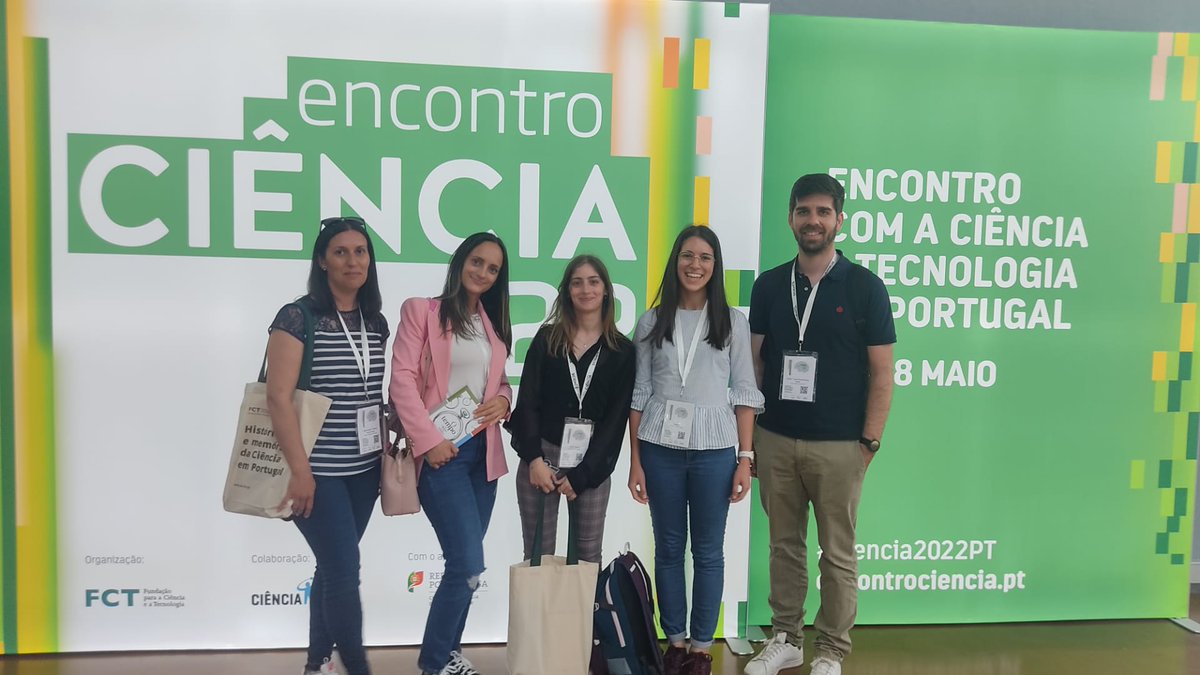 PolySyc's tweet image. Hoje a @PolySyc esteve no Encontro com a Ciência e Tecnologia em Portugal 2022.
#ciencia2022PT