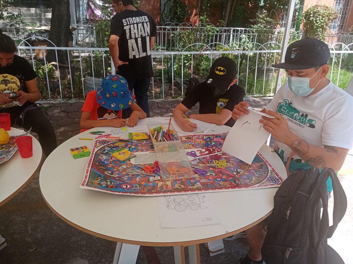 HABITUSAC's tweet photo. Como cada domingo, nos lanzamos con la comunidad de San Pablo Xalpa en Azcapotzalco, para hacer Switch entre el arte, el juego y el deporte. https://t.co/7XNRSvkEVp