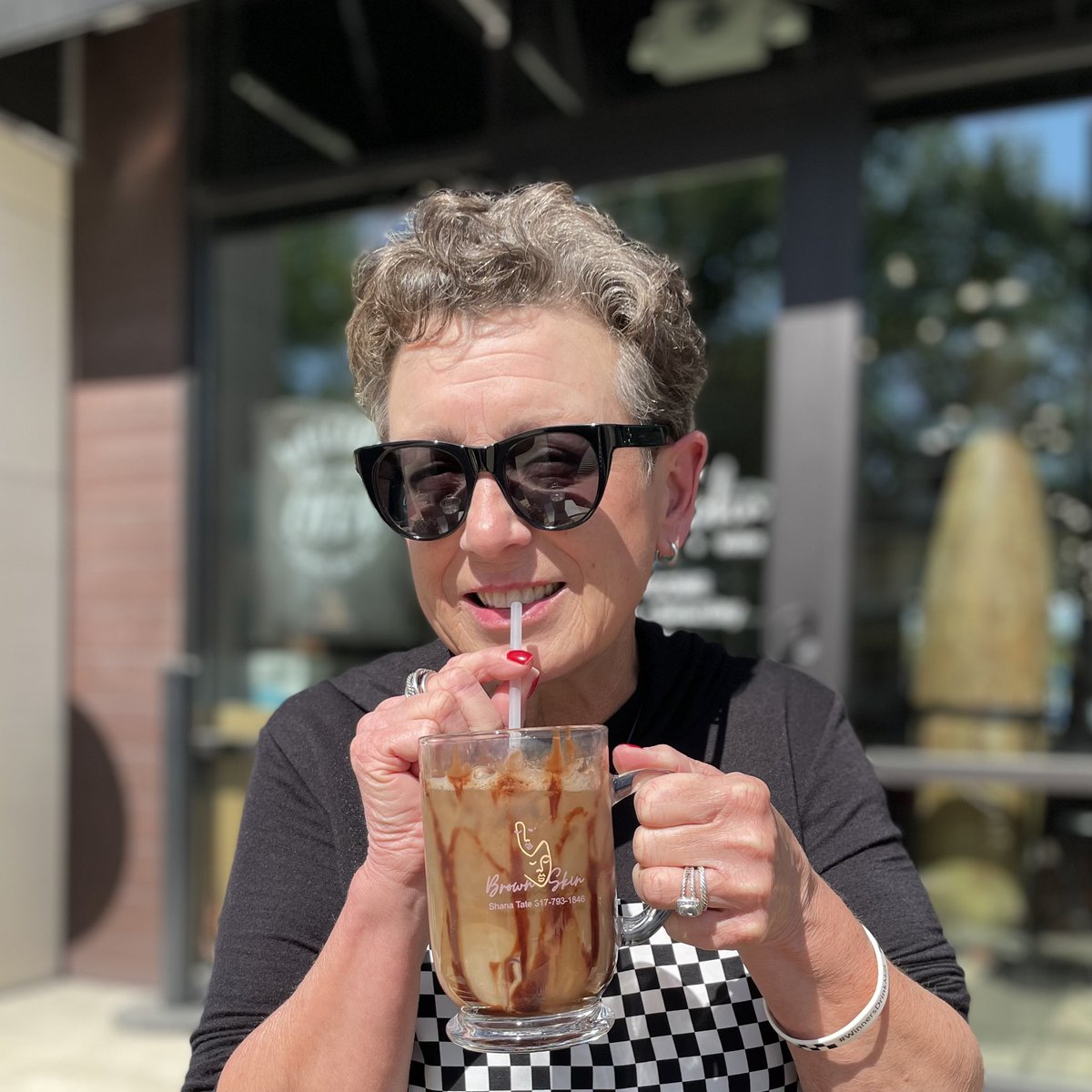 #FirstSip #IcedMocha 🧋 Brown Skin Coffee on Green Street #YUMMO #SupportWomenEntrepreneurs #SupportSmall #SupportLocal #inHendricks #500fashion 
<a href="/HendricksCounty/">VisitHendricksCounty</a> <a href="/BrownsburgIN/">Town of Brownsburg</a> 
<a href="/BburgChamber/">Brownsburg Chamber</a>