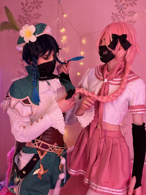 We make braids each other 💚💖 @Amaranthe69  #astolfo #venti #GenshinImpact #FateGO https://t.co/3RO8N<a class="tags" target="_blank" title="On Twitter" href="/?out=eyJ0eXAiOiJKV1QiLCJhbGciOiJIUzUxMiJ9.eyJpYXQiOjE3MjA2MDMwMDQsImlzcyI6InR3cG9ybnN0YXJzLmNvbSIsIm5iZiI6MTcyMDYwMzAwNCwiZXhwIjoxNzUyMTM5MDA0LCJyZWRpcmVjdF91cmwiOiJodHRwczovL3R3aXR0ZXIuY29tL0FtYXJhbnRoZTY5In0.q2zifMm3s7h-KY8xreCLtZ-PrT2S-s5xtpExAha5btNI60OvNQ7cuhMNAr2WFMi6kInj5gsCjVmhGvLXF_kWBQ">@Amaranthe69</a><a href="/tag/astolfo"class="tags">#astolfo</a><a href="/tag/venti"class="tags"><span>#venti</span></a><a href="/tag/fatego"class="tags"><span>#fatego</span></a><a href="/tag/genshinimpact"class="tags"><span>#genshinimpact</span></a>