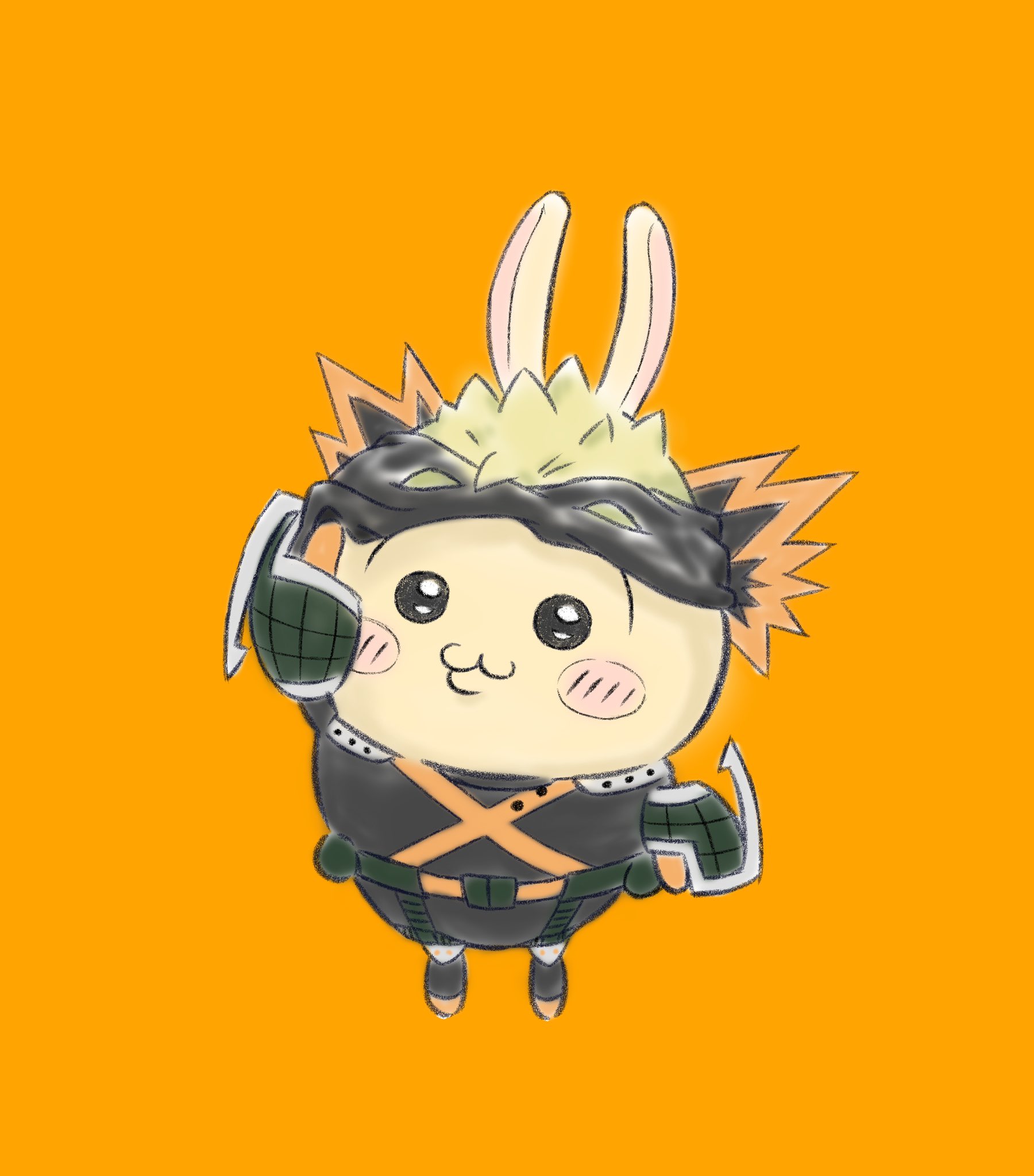 ヒロアカ×ちいかわ、再コラボ うさぎたちがヴィランに？ 3種の