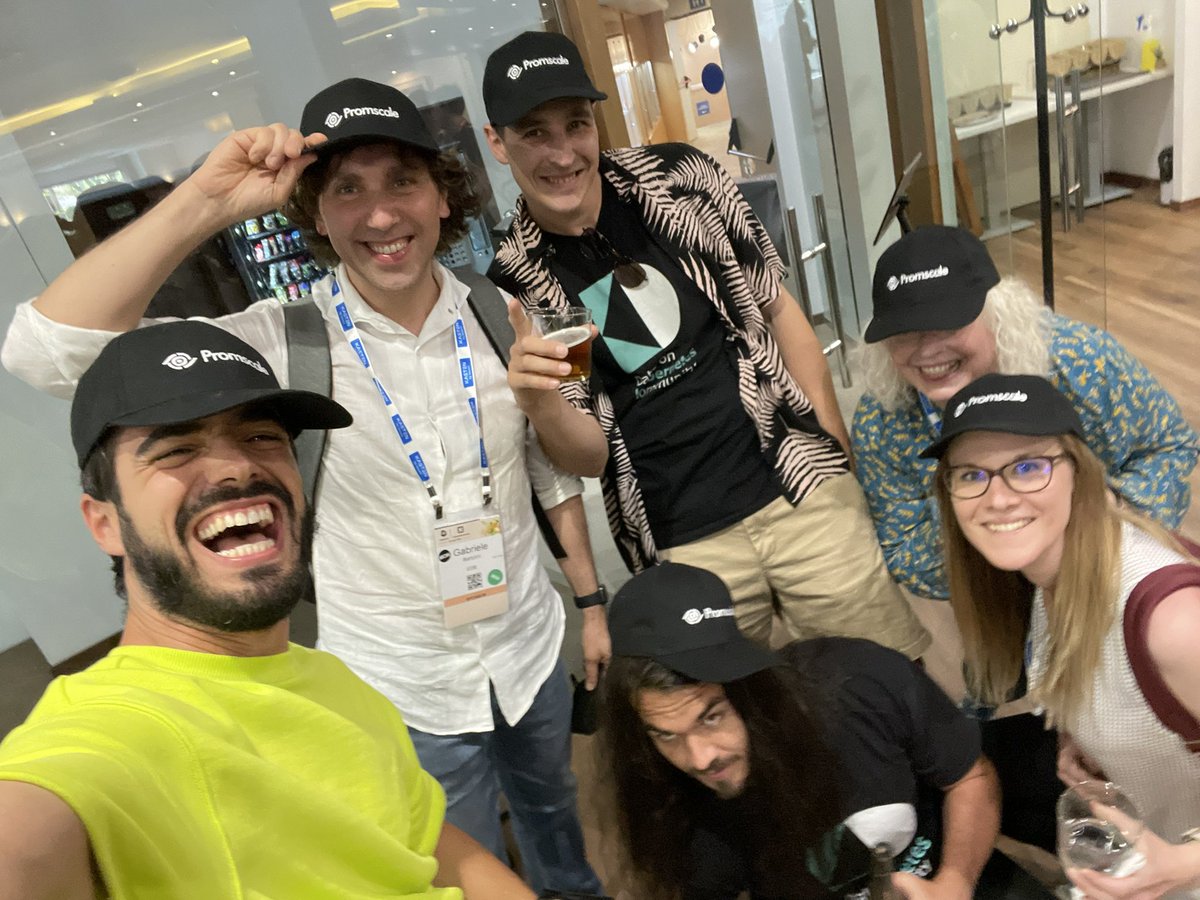 .@atomicmutton made us look dope with cool <a href="/promscale/">Promscale</a> swags 🖖